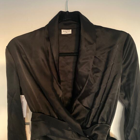 Babaton Blouse Womens XXS Capsule Wardrobe Career Timeless Dainty Feminine Date - Picture 4 of 9